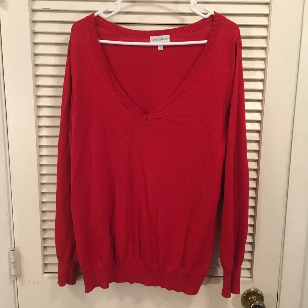 Fashion Bug Red Cardigan